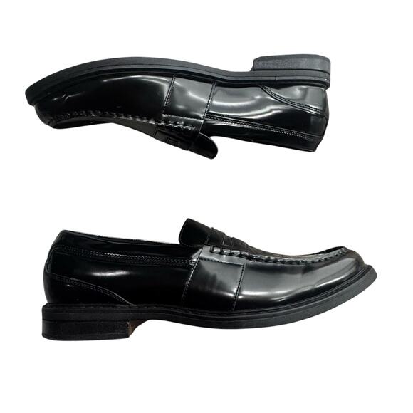 Nunn Bush 85538-009 LINCOLN Moc Toe Black Multi Penny Loafers Size 10M NWOB main image 10
